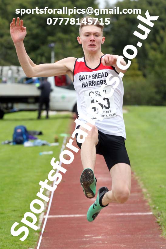 Long jump, NECAA Open Meeting, Morpeth, Sunday, September 27th. David T. Hewitson/Sports for All Pics
